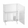 DISPENSERSKÅP REDOS 600 LUTANDE SPEGEL, 2 X DISP. - Image 2